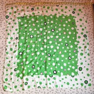 Vintage Echo Silk Scarf large